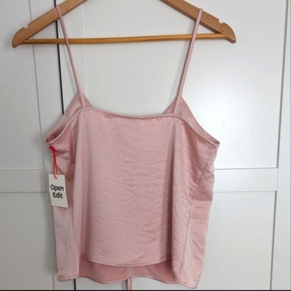 Open  Edit Spaghetti Strap Top - Picture 2 of 4